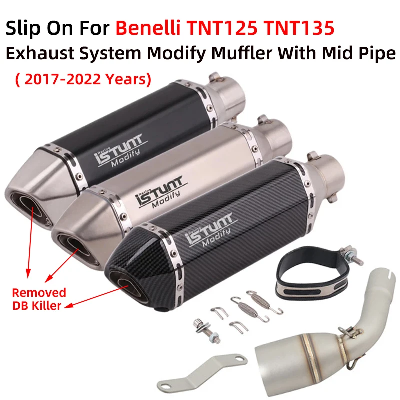 

Выхлопная система для мотоцикла Benelli TNT125 TNT135 TNT 125 135 2017-2022