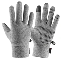 2021 hot sale winter full finger waterproof motorcycle gloves touchscreen thermal fleece motorbike outdoor bicycle riding gloves