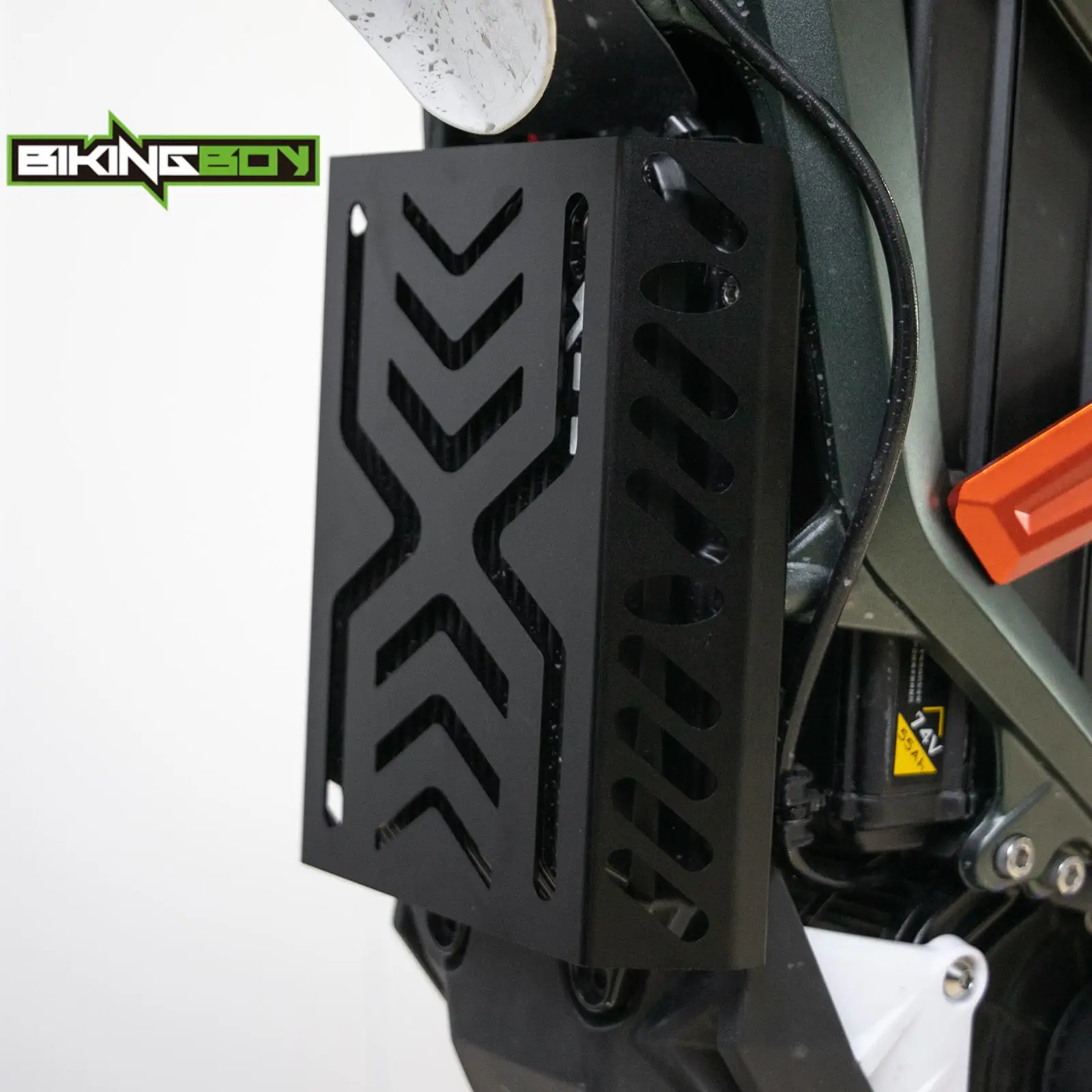 Фото BIKINGBOY для Sur-Ron Ultra Bee Surron UB, крышка контроллера, защитная накладка, электрический велосипед для электронной грязи, внедорожный алюминиевый сплав №5