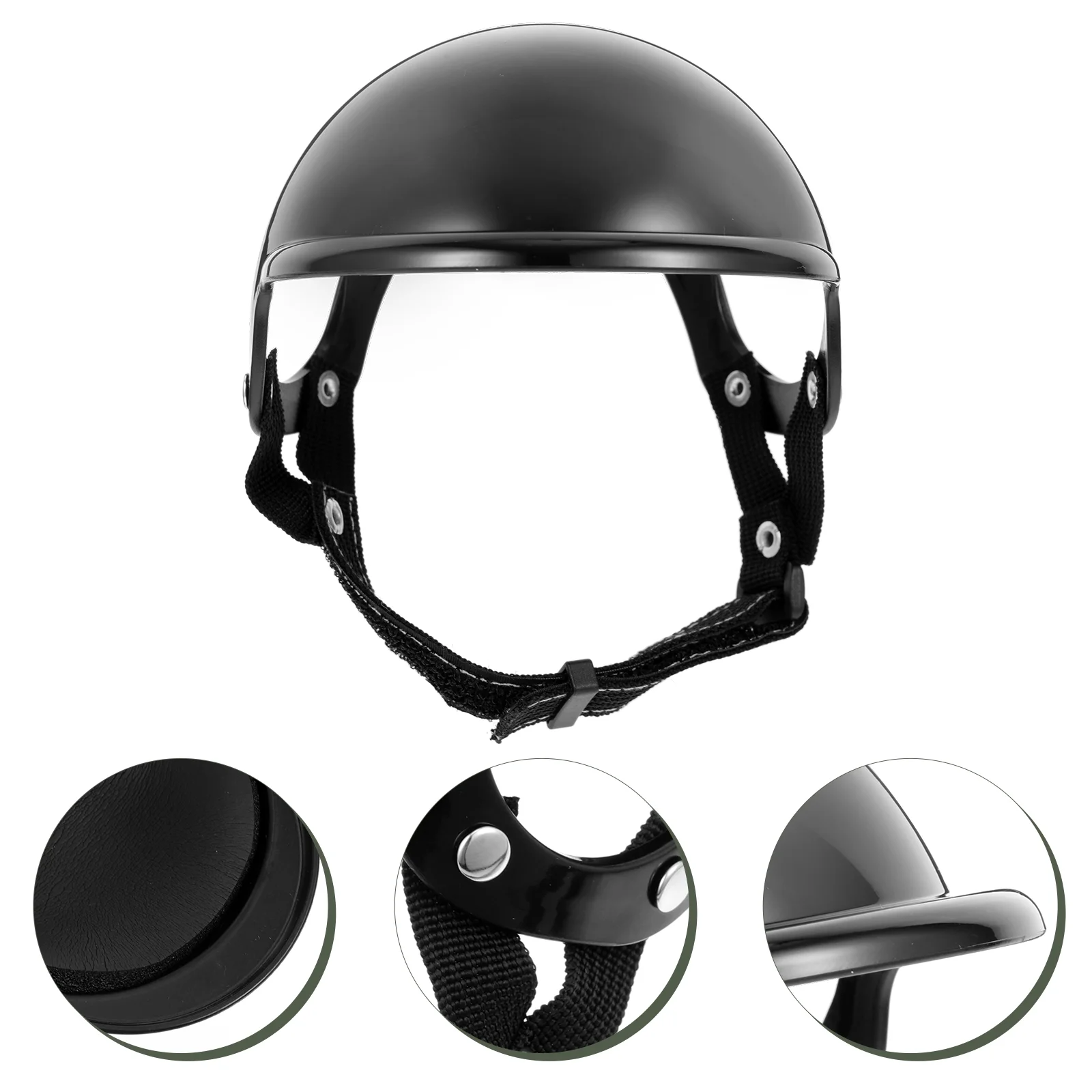 

Dog Pet Hat Safety Party Headgear Puppyspooffavors Decorativemotorbike Crash Bike Hockey Cat Funny Chihuahua