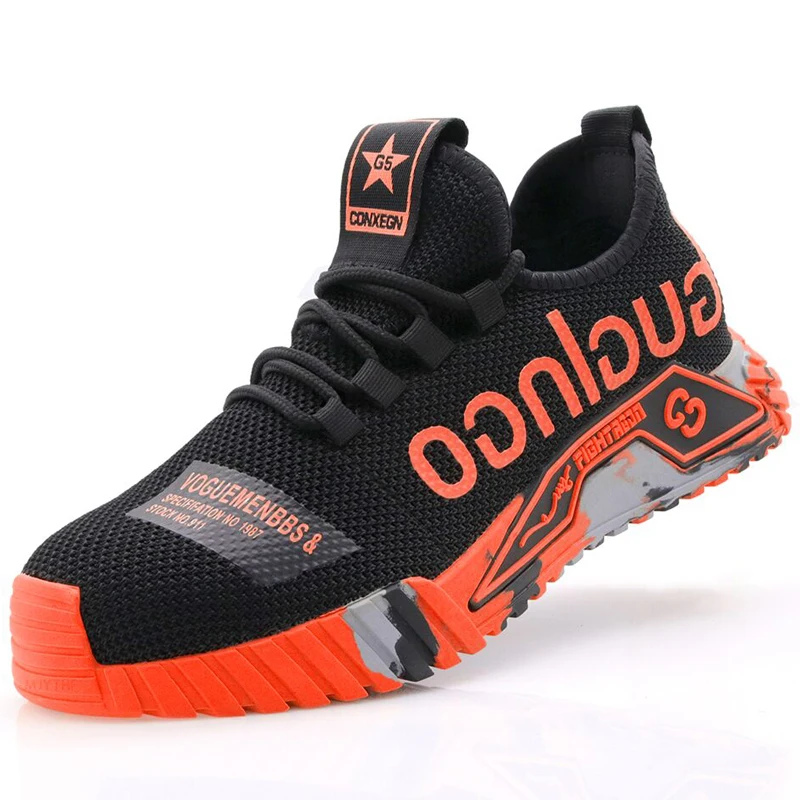 Safety Shoes For Men Outdoor Anti 
