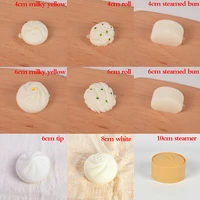 squishy food toys simulation steamed squeeze toys reliever stress funny chinese food toy model