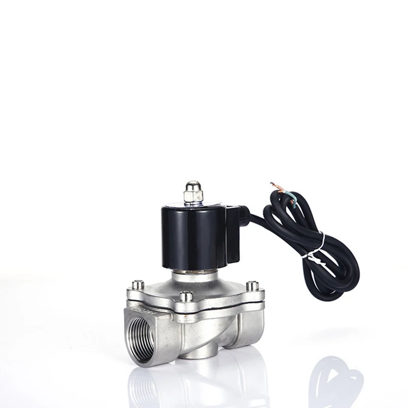 2A IP68 Водонепроницаемый Dn40 1 1/2 дюйма Нормально закрытый из нержавеющей стали 304