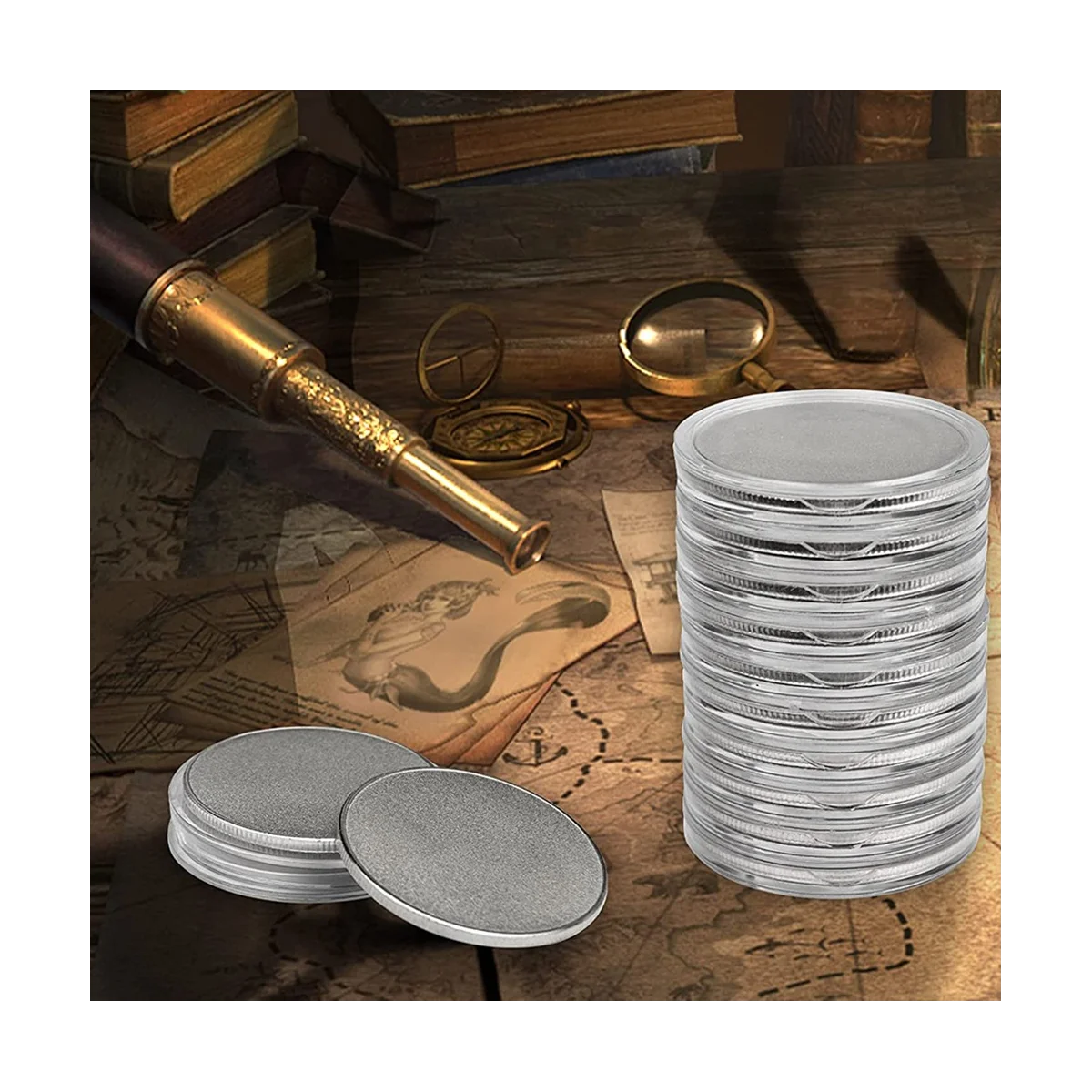 Рисунок 3 - пустые монеты для гравировки