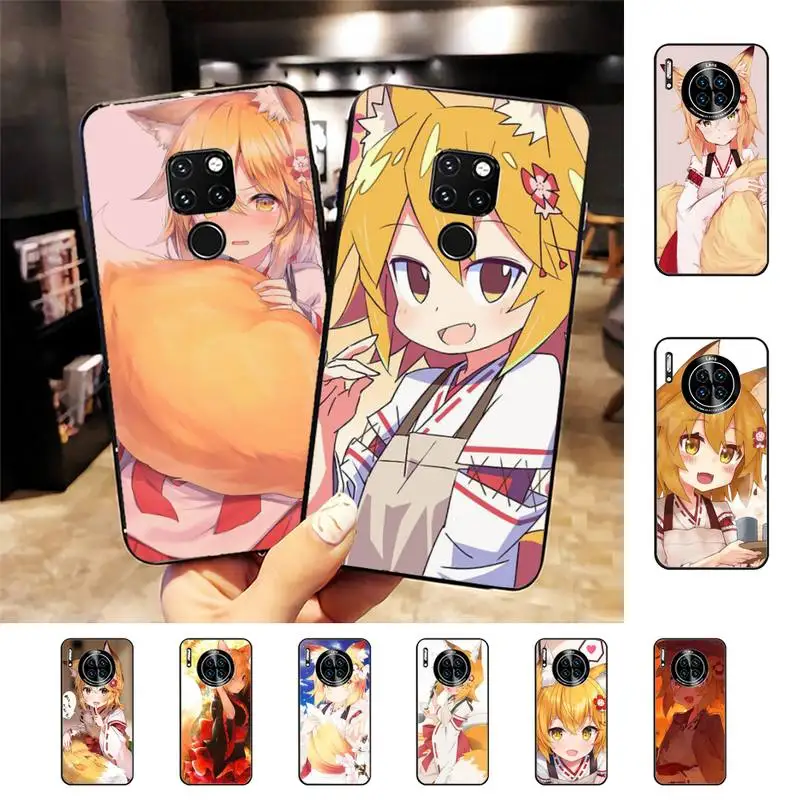

Anime The Helpful Fox Senko San Phone Case for Huawei Mate 20 10 9 40 30 lite pro X Nova 2 3i 7se