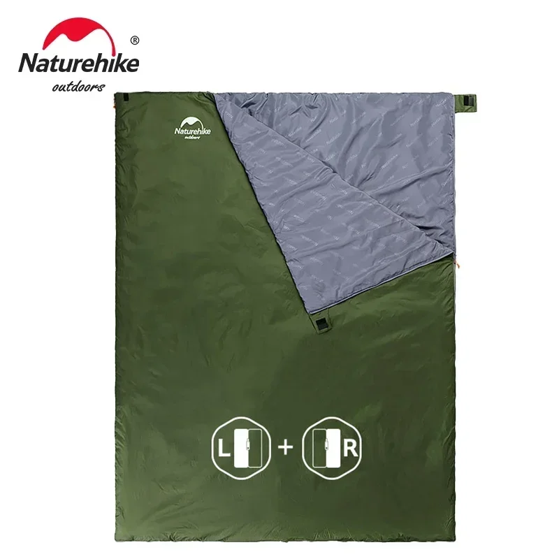 Спальный мешок Naturehike Lw180 хлопковый ультралегкий для отдыха на открытом воздухе