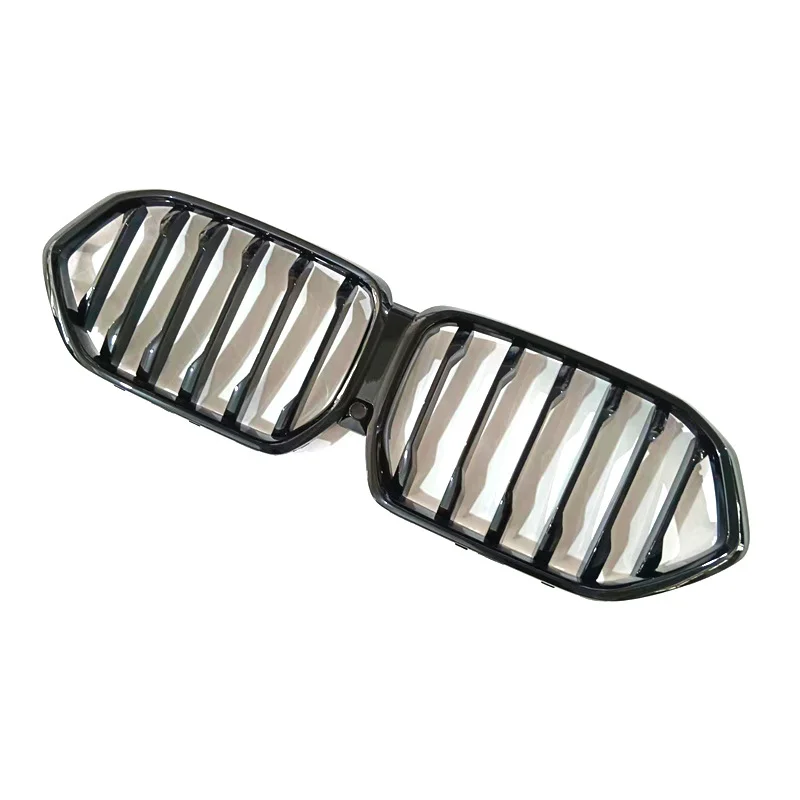 

Front Bumper Grill For BMW X6 G06 X6M F96 2020 2021 2022 Single Slat Gloss Black Front Kidney Grille