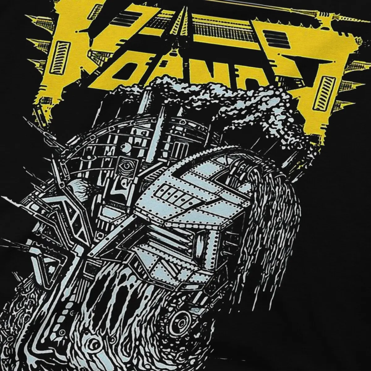 Мужская футболка с музыкой группы Voivod одежда новинка классические футболки