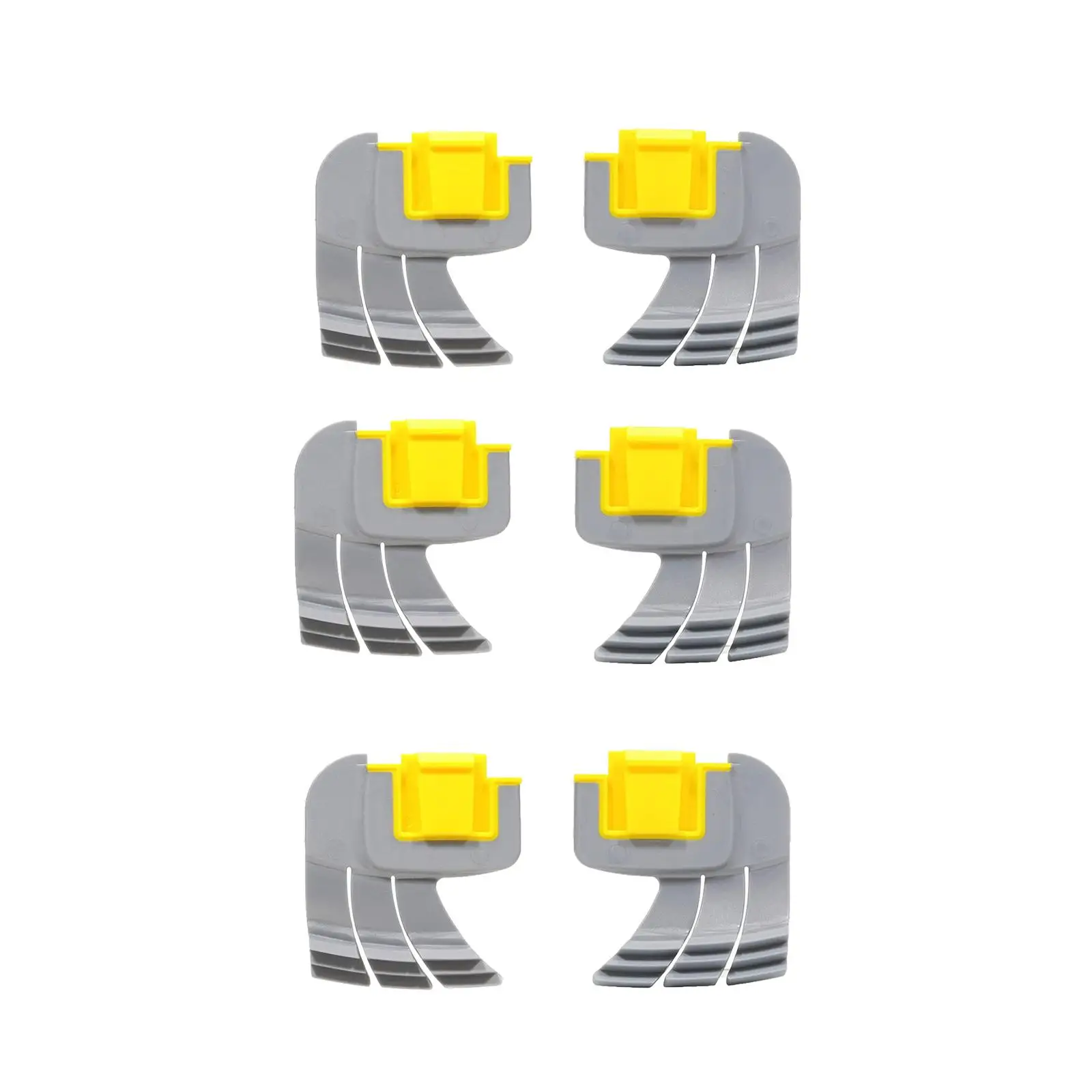 

Scrubbing Brush 4Pcs Replacement Parts R0714400 Pool Brush Suction Robotic Pool Cleaner Parts Cyclonic Scrubbing Brush for Accs