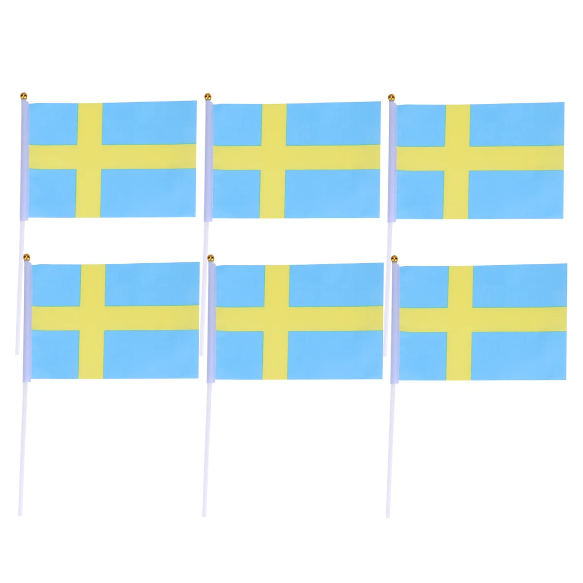 

Hand Held Small National Flags On Stick International World Country Stick Flags Banners With Poles Party Decoration