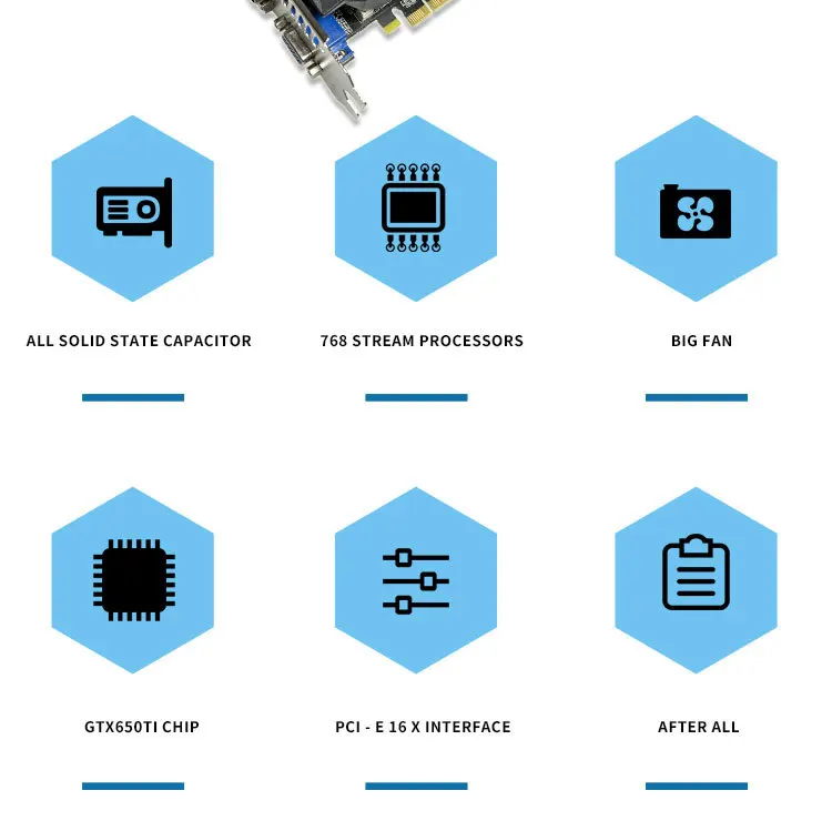 Игровая видеокарта GTX1050TI 4G DDR5 HD