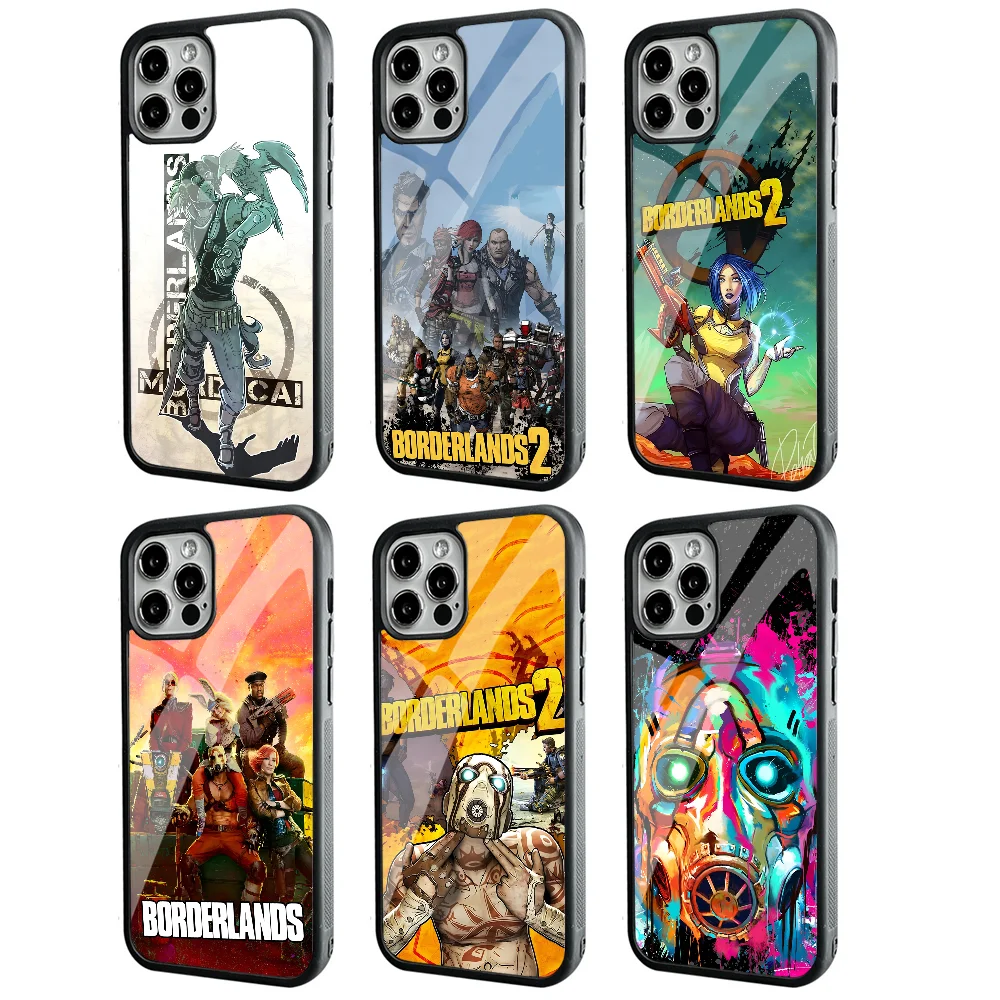 Чехол для телефона B-Borderlands с сильным магнитом IPhone 16 15 14 13 Pro Max 11 12 Mini Alex Mirror Magsafe