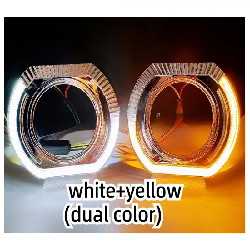 

2,5 "3,0" крышка проектора объектив фары пылезащитный чехол HID объектив проектора лазерная линза фары светодиодные линзы автомобильные аксессуары 2 шт.