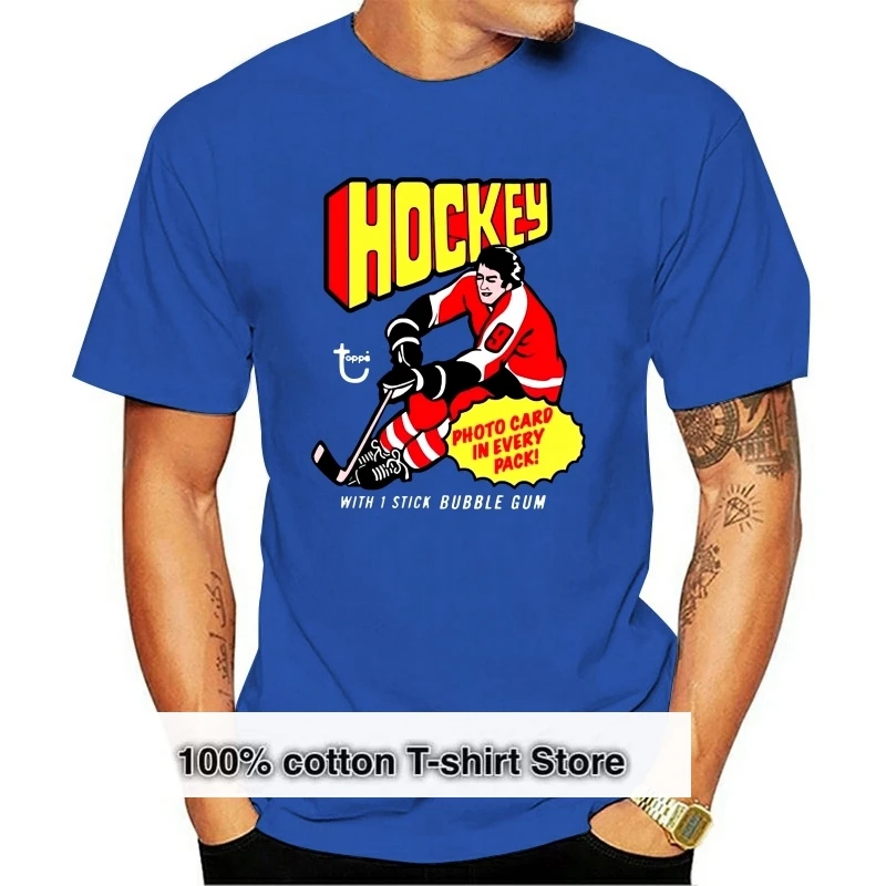 

Topps Retro Hockey Wax Pack Sports 1976-77 Card T-shirt