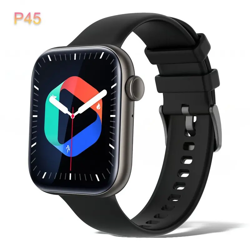 

P45 Full Touch Smart Watch Men Women 1.81 Bluetooth Call Waterproof Sports Watches Blood Pressure Smartwatch For Andriod Xiaomi