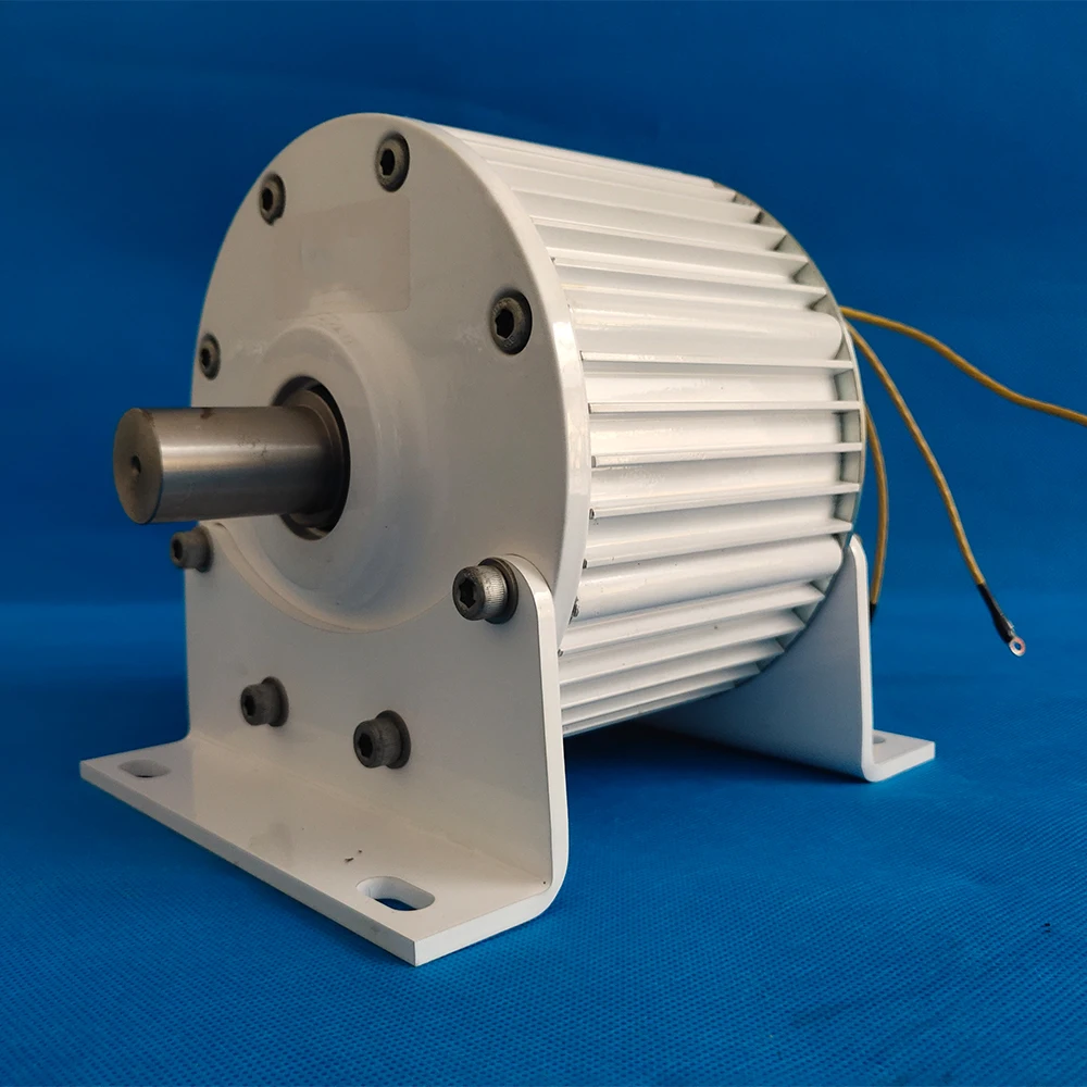 Low Start Speed 20KW 30KW 40KW 220V 380V Coreless Rare Earth Permanent Magnet Generator Alternator Maglev DIY Wind turbine