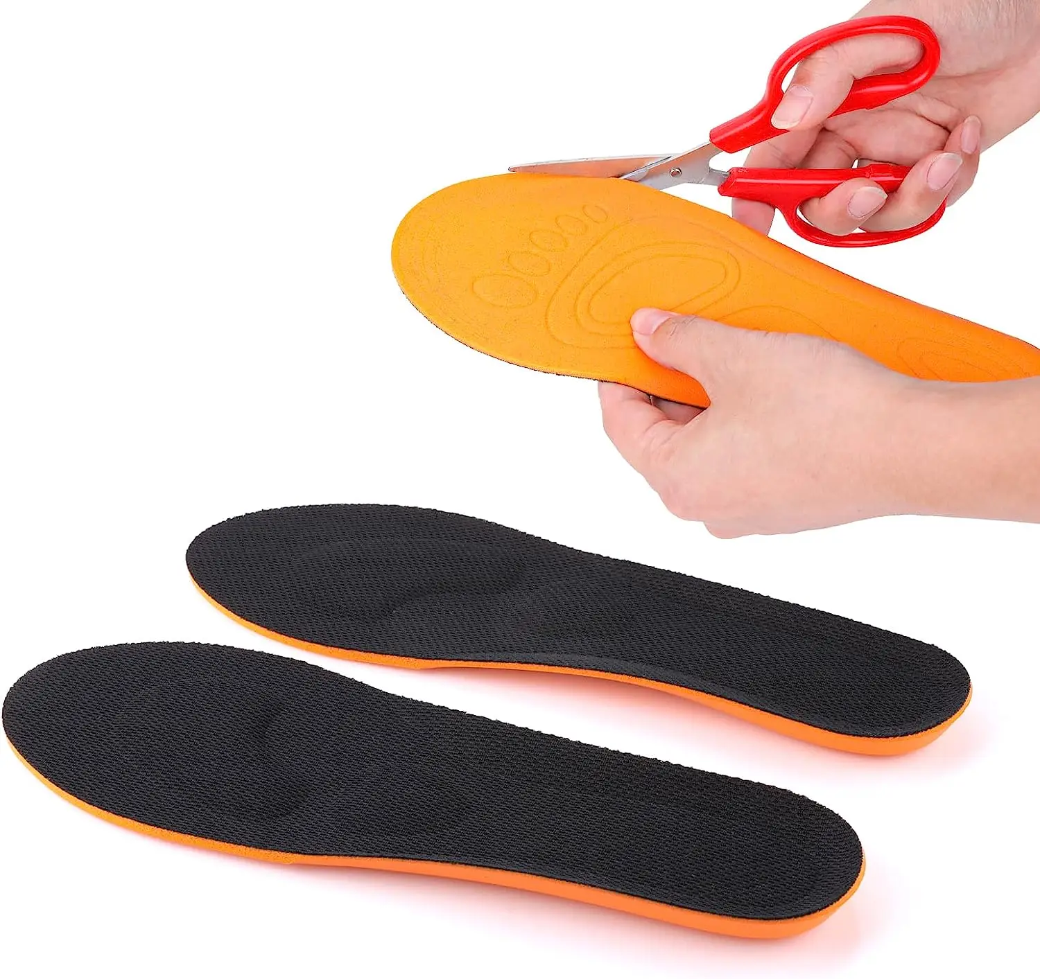 Plantar Fasciitis Feet Insoles Arch Supports Orthotics Inserts Men Women Cropped Insole Relieve Flat Feet High Arch Foot Pain