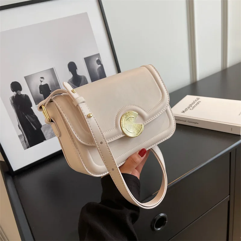 

Senior Comfort Sense Ladies Small Bag Temperament New Fashion Crossbody Niche Single Shoulder Armpit Small Square Bag