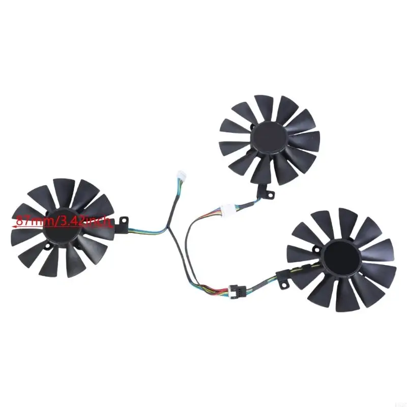 R53C 3PCS FDC10U12S9-C FDC10H12S9-C 87-мм охладители FAN Easy Установка теплового управления