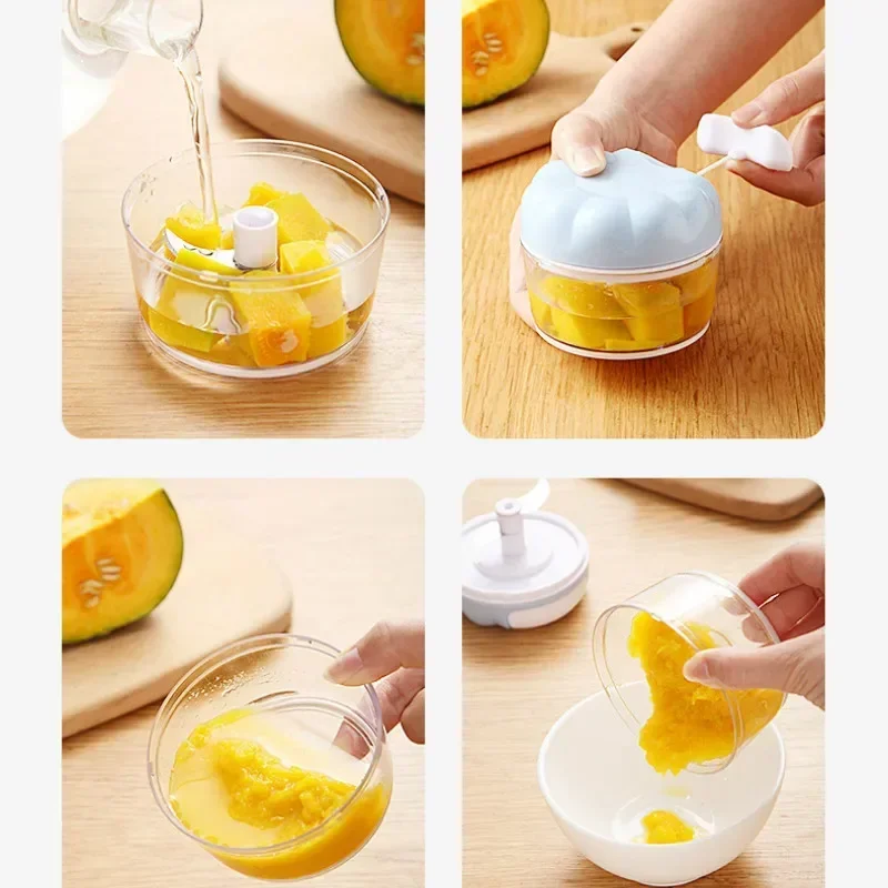 Ручная измельчитель чеснока многофункциональная для еды фруктов мяса
