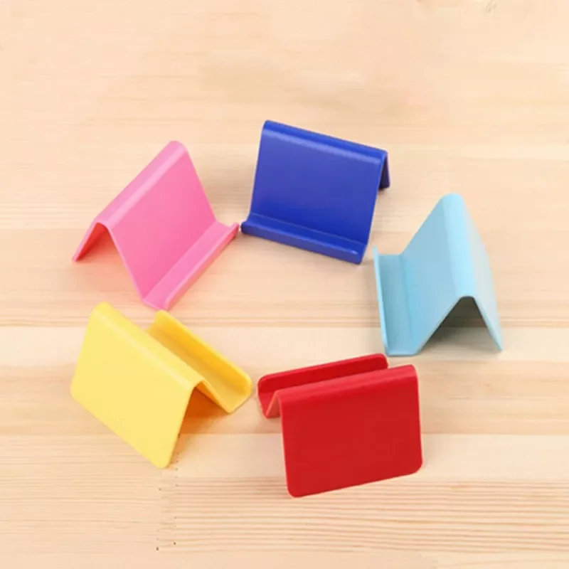 

2pcs Colorful Desk Stand Mobile Phone Holder for Students Staff Cell Phone Tablet Stand Holder Phone Accessories