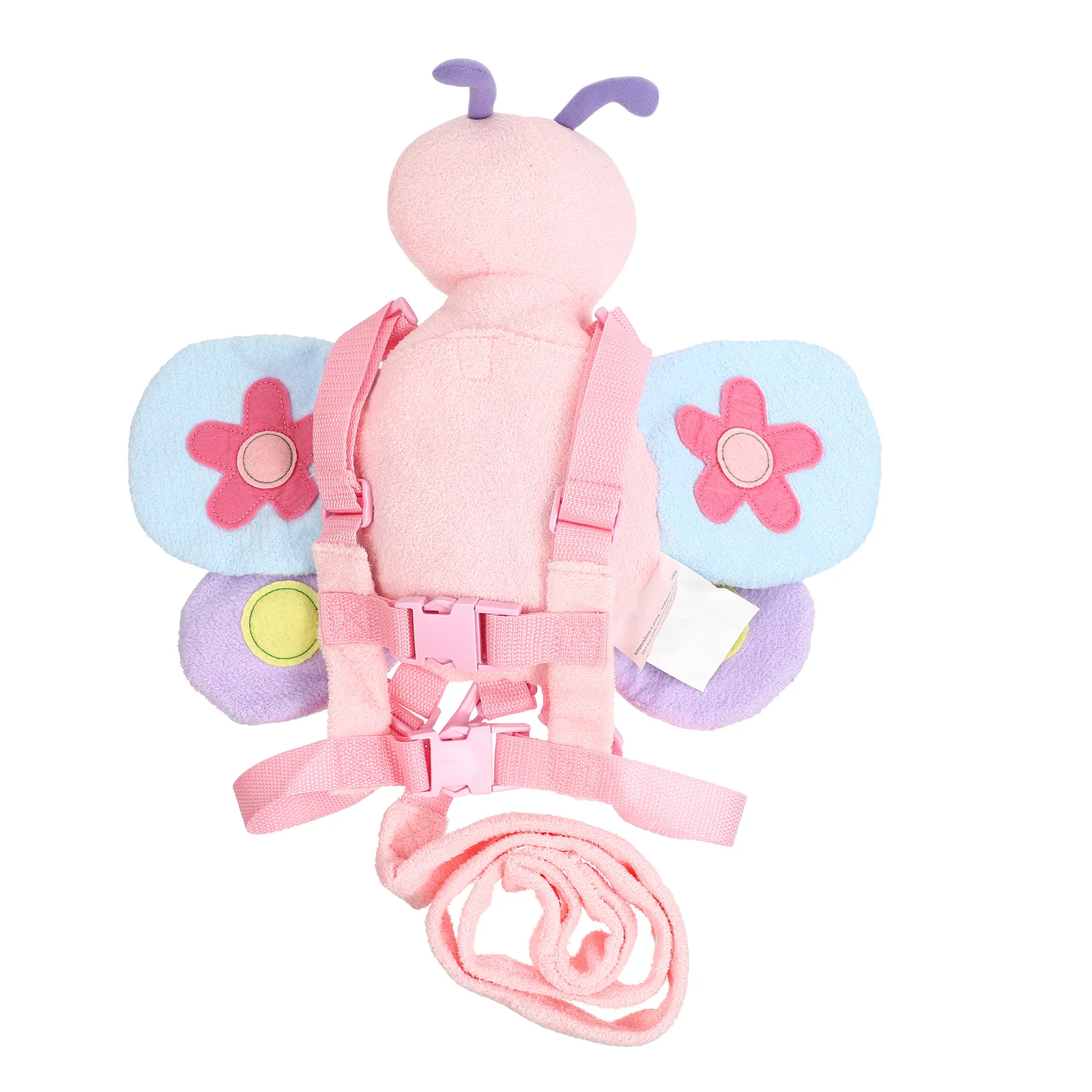 

Cartoon Plush Bee Backpack with Anti-Lost Safety Harness for Walking Travel