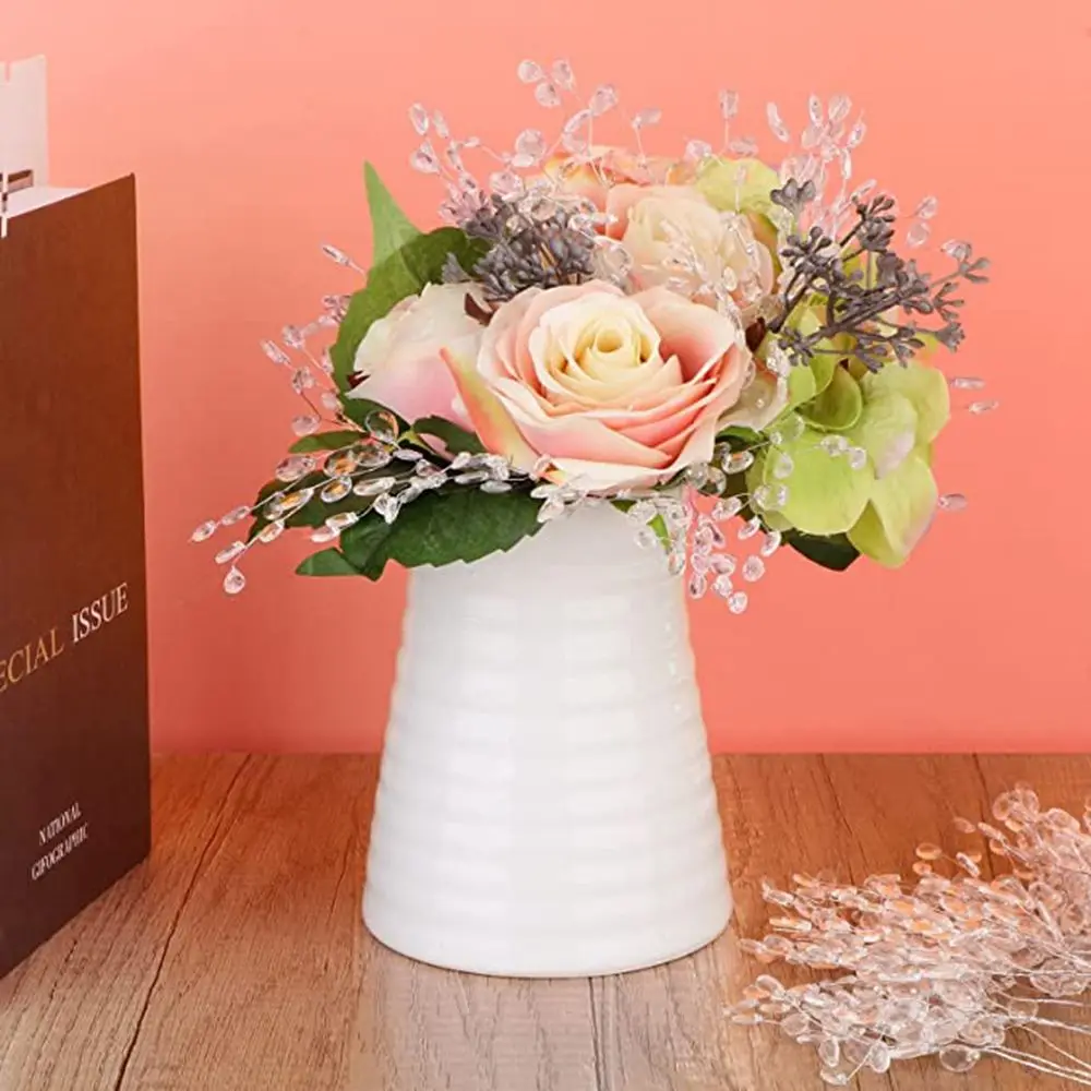 Красивая свадебная тиара для дома акриловая капля воды хрустальный цветок