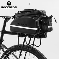 rockbros cycling rear saddle pack bag bicicleta multi fonction bags bike bicycle rear carrier bags rear pack trunk pannier