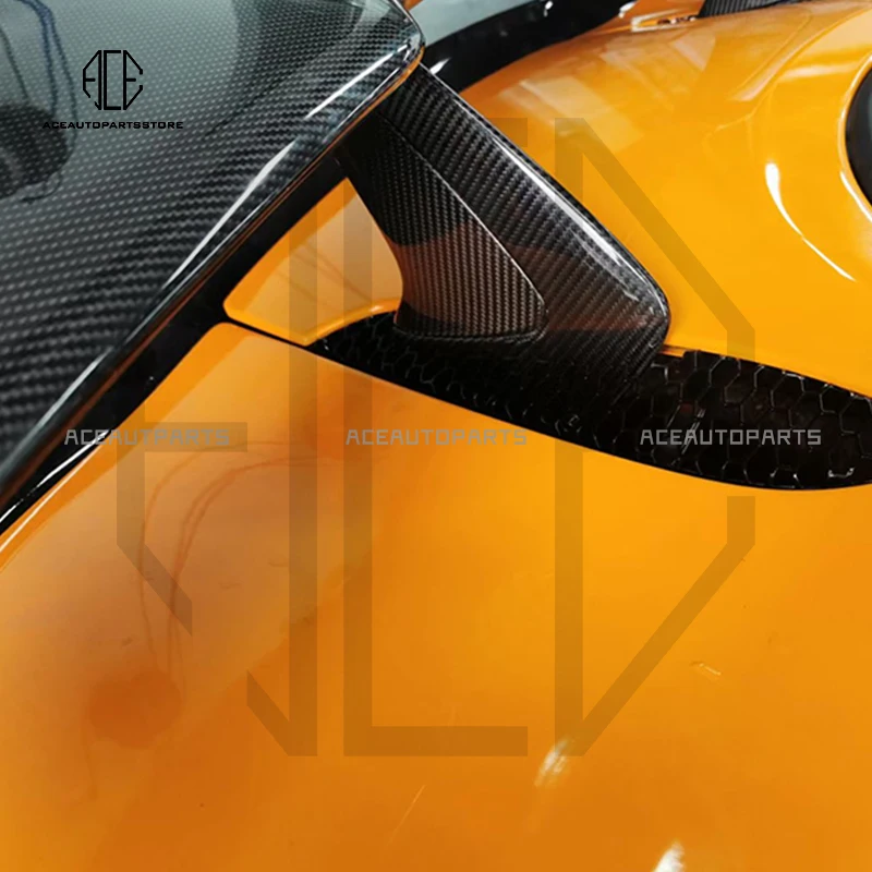 Для Mclaren 540 570S 570GT MSO Стиль Заднее крыло Хвостовые спойлеры багажника Сухие