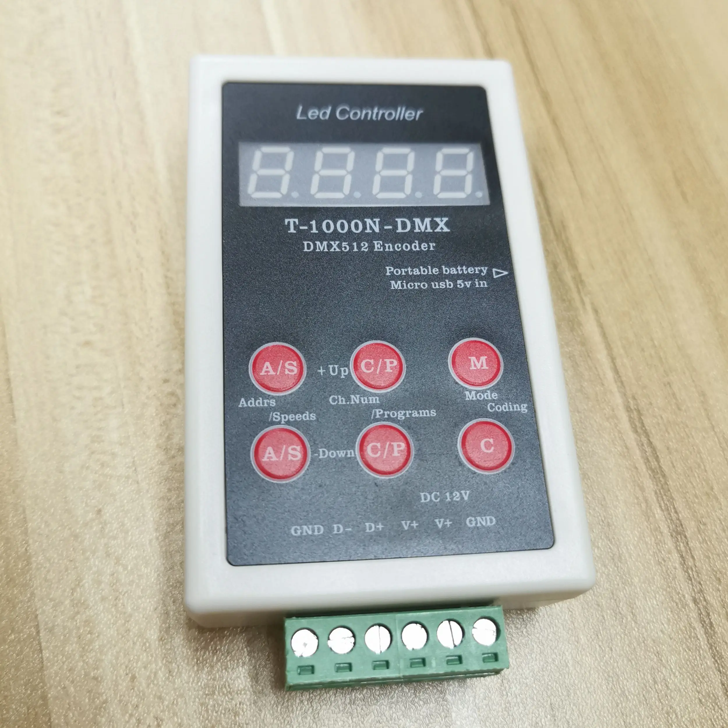 

TM512/UCS512/SM1651X/SM1751X/GS512/MX512 Chip Address Writer DMX512