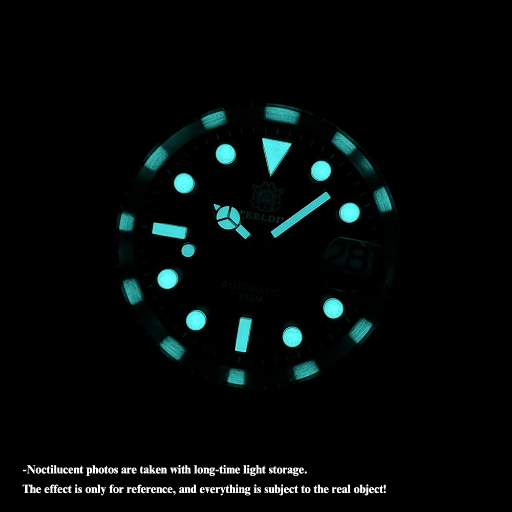 Светящийся механизм для часов Steeldivest SD1953T цвет в ассортименте