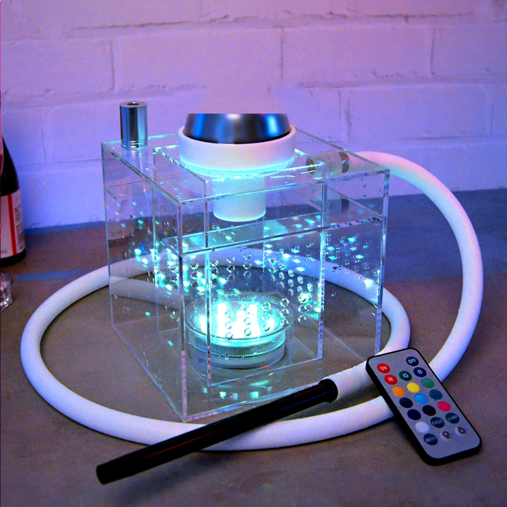 

Новинка, прозрачные аксессуары для сигарет со светодиодсветильник кой