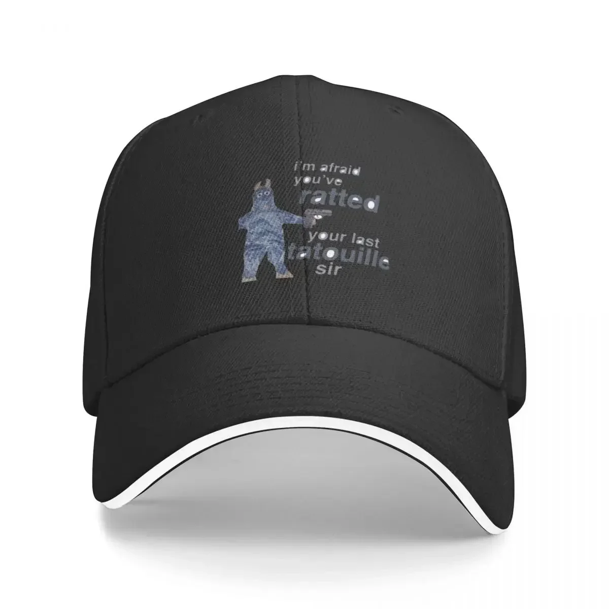 You ve Ratted your last Бейсбольная кепка Tatouille Кепка для гольфа Wild Ball Hat Брендовая мужская