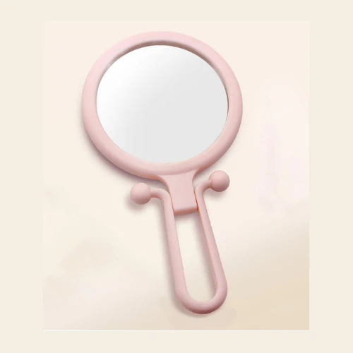 

Handheld Makeup Mirror Square Makeup Vanity Mirror with Handle Hand Mirror SPA Salon Compact Mirrors Cosmetic Mirror for Women