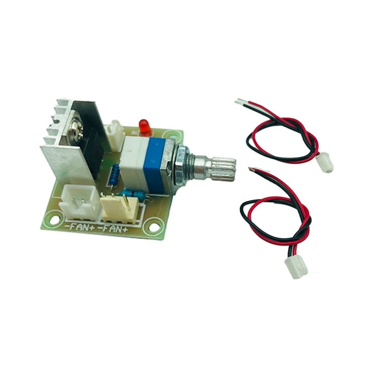 

5PCS LM317 Linear Converter Down Voltage Regulator Board Adjustable Voltage Fan Speed Controller Module