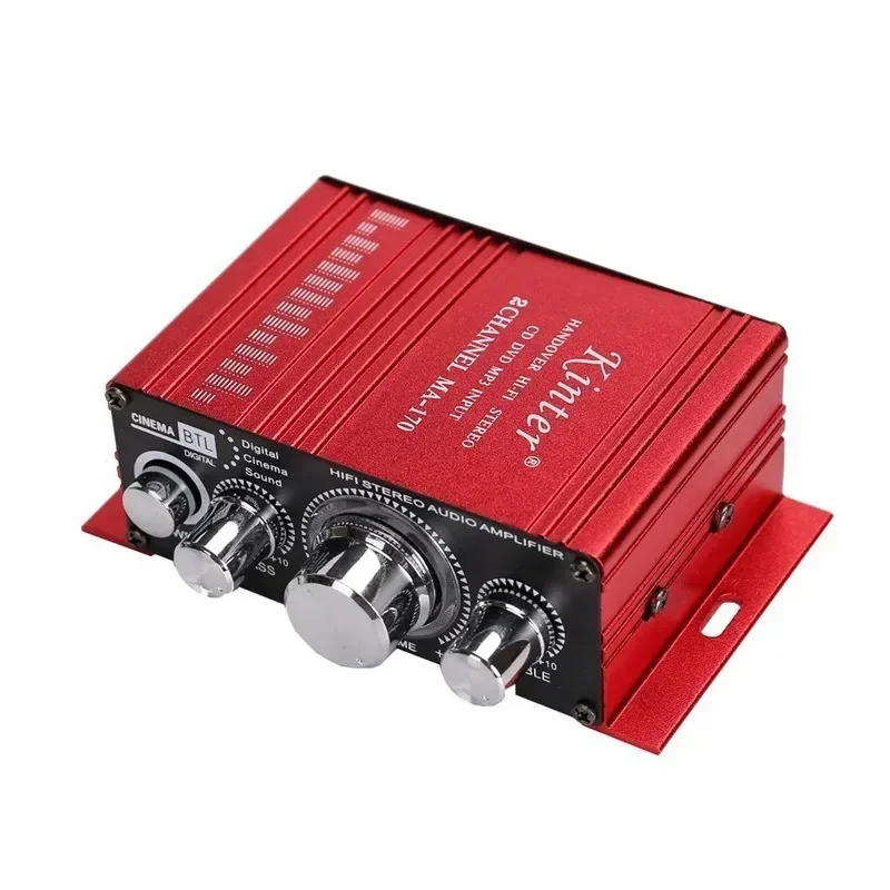 Фото MA-170 2-канальный Hi-Fi стерео усилитель мощности автомобильный музыкальный динамик видео аудио аркадная игра Raspberry Pi торговый автомат DIY комплект №3