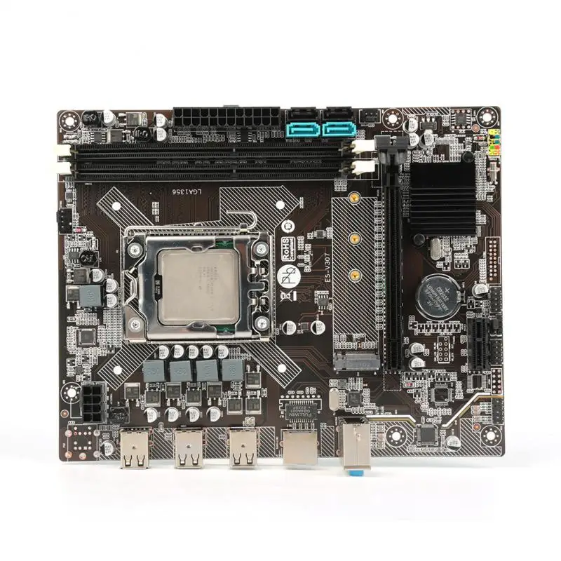 X79 Motherboard Set LGA1356 Combos E5 V2 2420 CPU/2430 CPU 8GB*2 DDR3 RAM 1333Mhz PC3 10600R REG ECC Memory Kit Xeon X79a