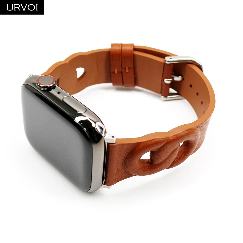 Браслет URVOI metgourte для Apple Watch series 7 6 SE 5 4 32 элегантный стильный ремешок из