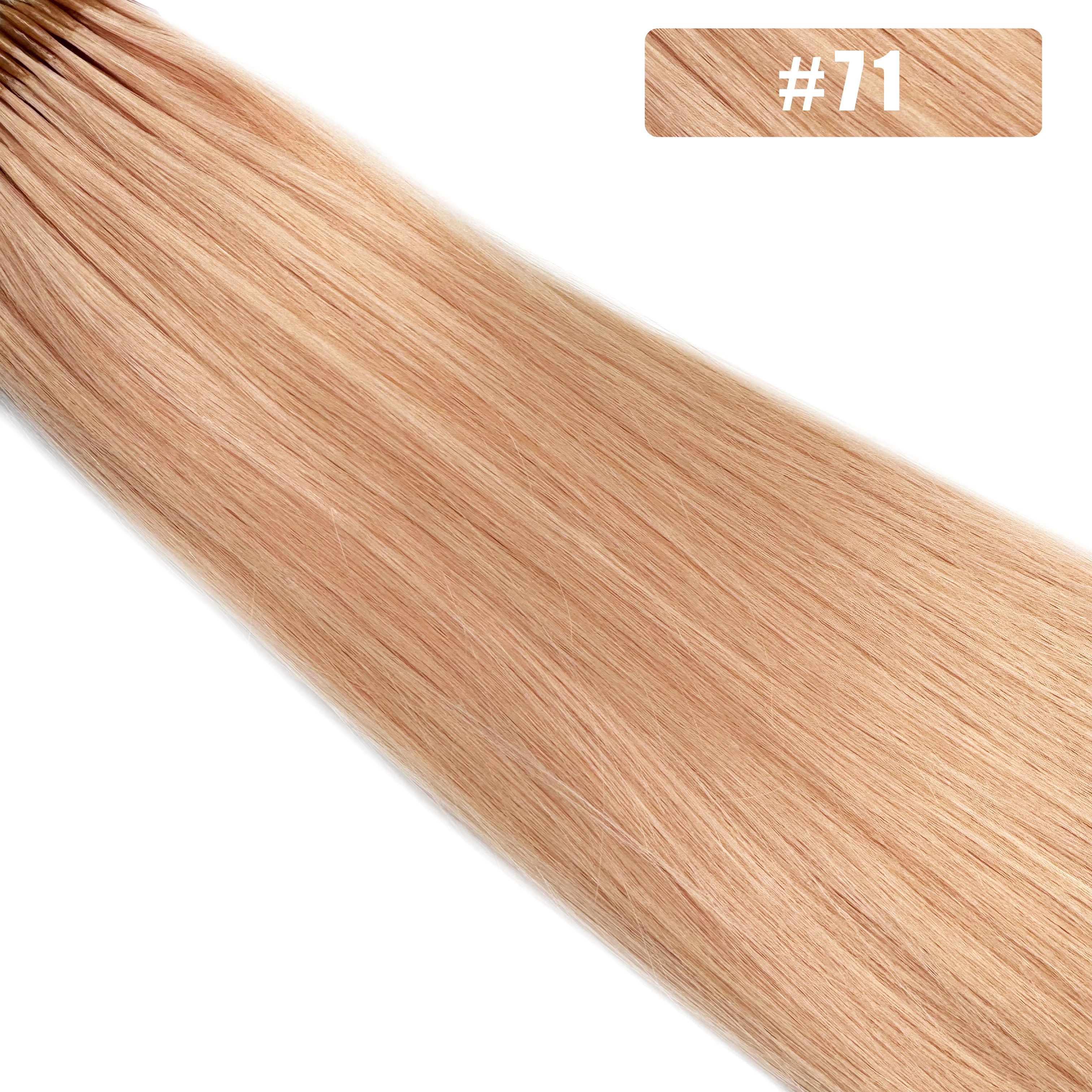 Фото 100% наращивание человеческих волос Remy # СЕРЕБРЯНЫЙ летний цвет, Республика Кореи, горячая распродажа, двойной кончик, кератиновое наращивание волос, популярные №4