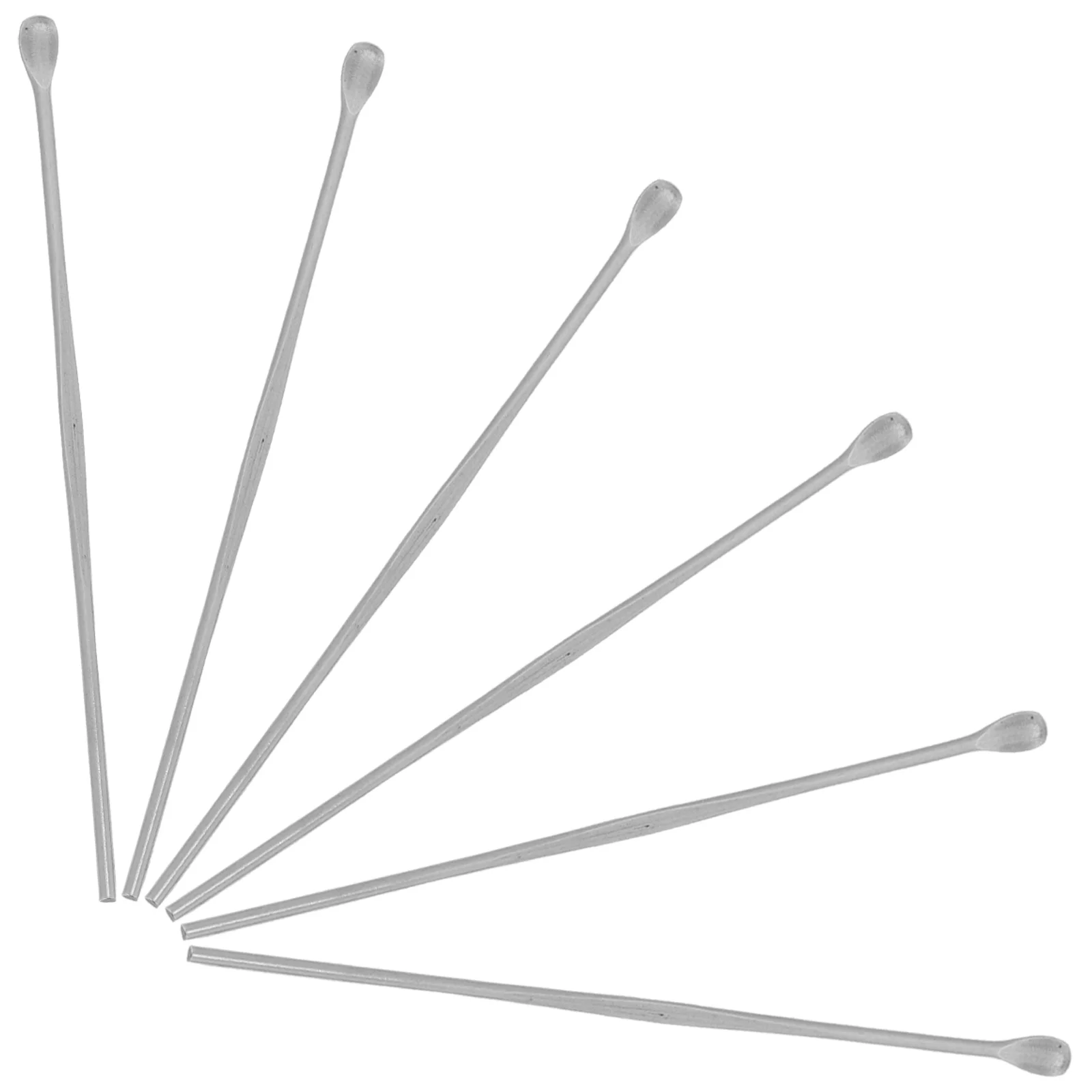 6 шт. беруши из нержавеющей стали кюретка очиститель для ушей инструмент удаления