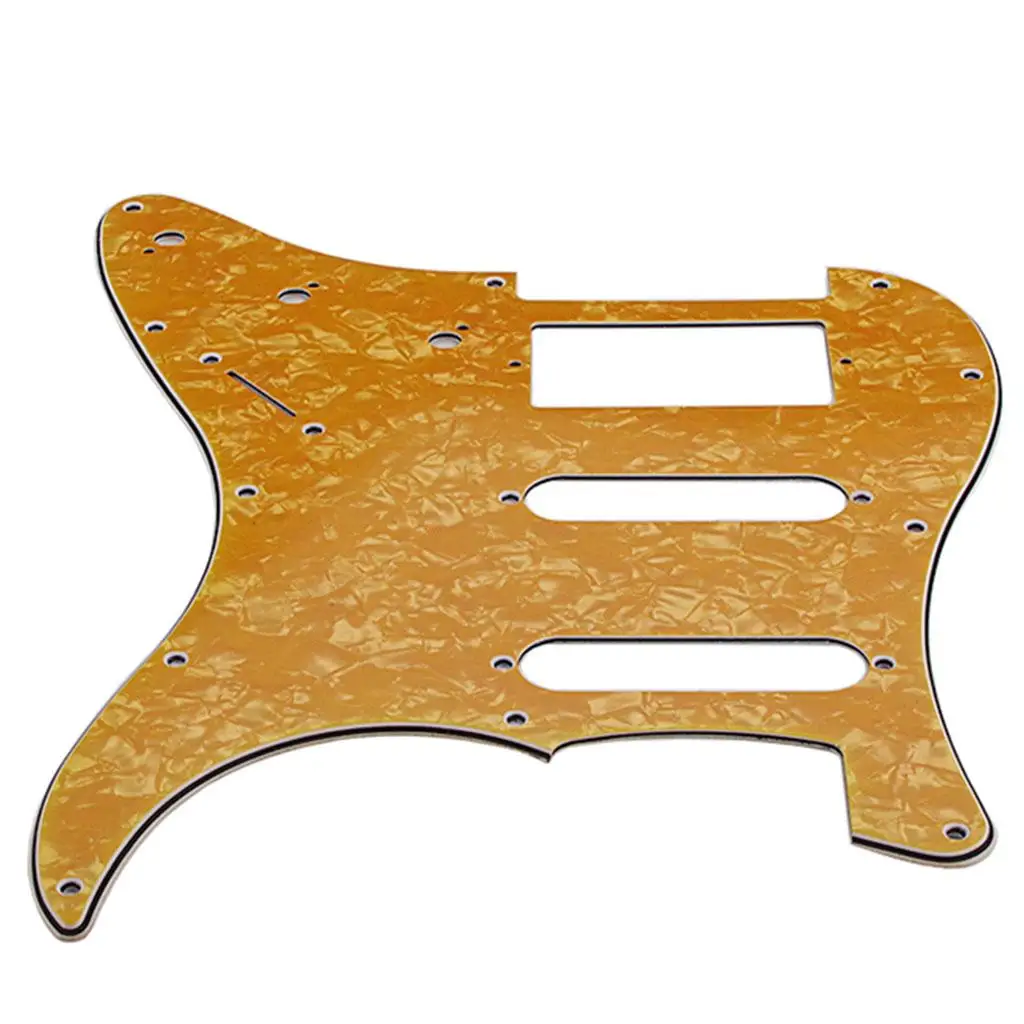 

3Ply Guitar Pickguard Ssh Prewired DIY 11 Hole for ST Instrument Accessories