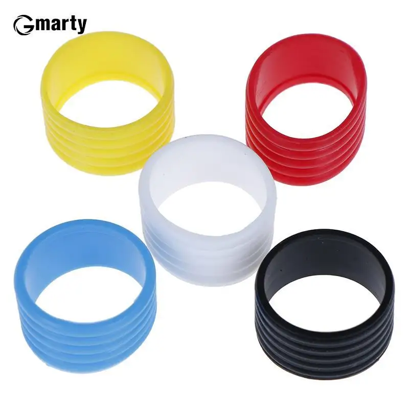 

4pcs Tennis Racket Rubber Ring Grip Stretchable Stretchy Handle Rubber Ring