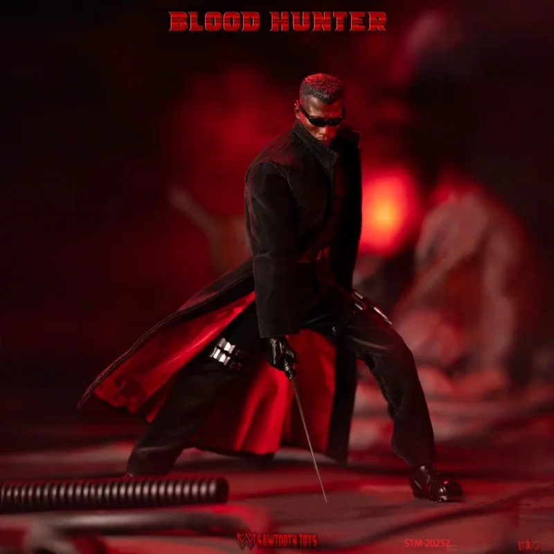 Фото Предварительная продажа Sawtooth Toys Stm-20252 Blood Hunter, масштаб 1/12, экшн-фигурка, оригинальная модель игрушки для коллекционеров, экшн-фигурка №3