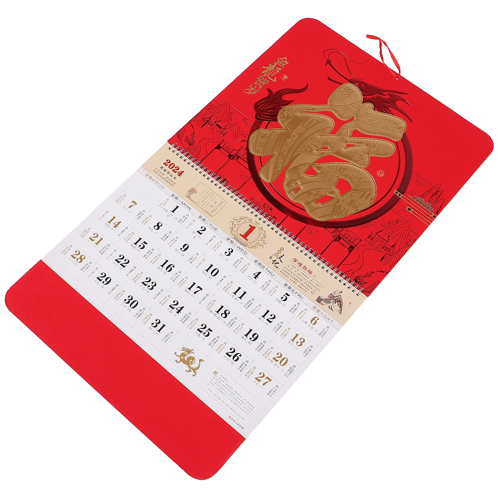 Настенный календарь, изысканный офисный настенный календарь, подвесной календарь на стену 2024, настенный календарь Подвеска для календаря, Настенный декор