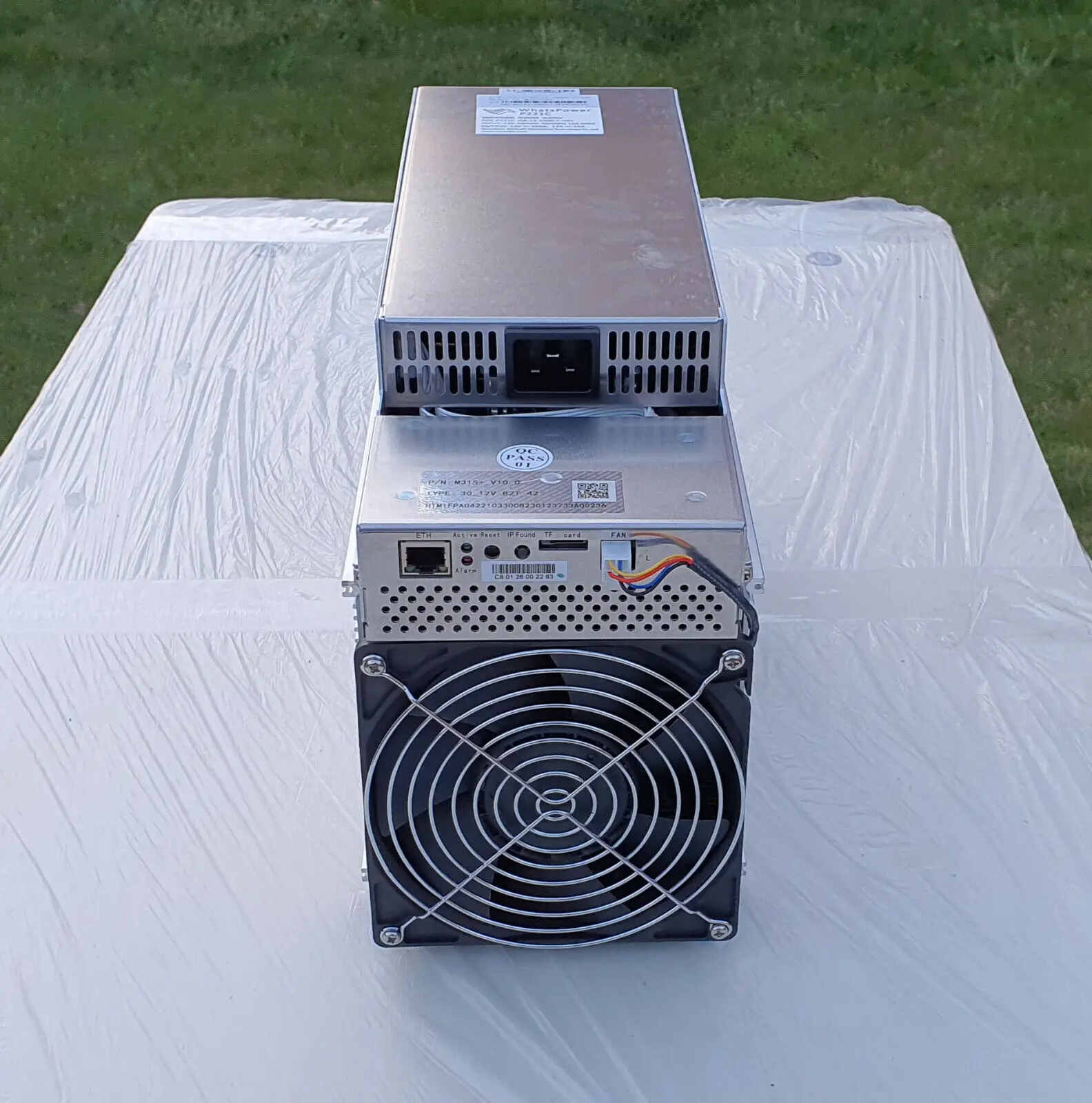 

Hot selling WhatsMiner M31S 76T BTC ASIC Bitcoin Miner Machine, SHA-256, Hashrate of 76Th/sOpens in a new window or tab
