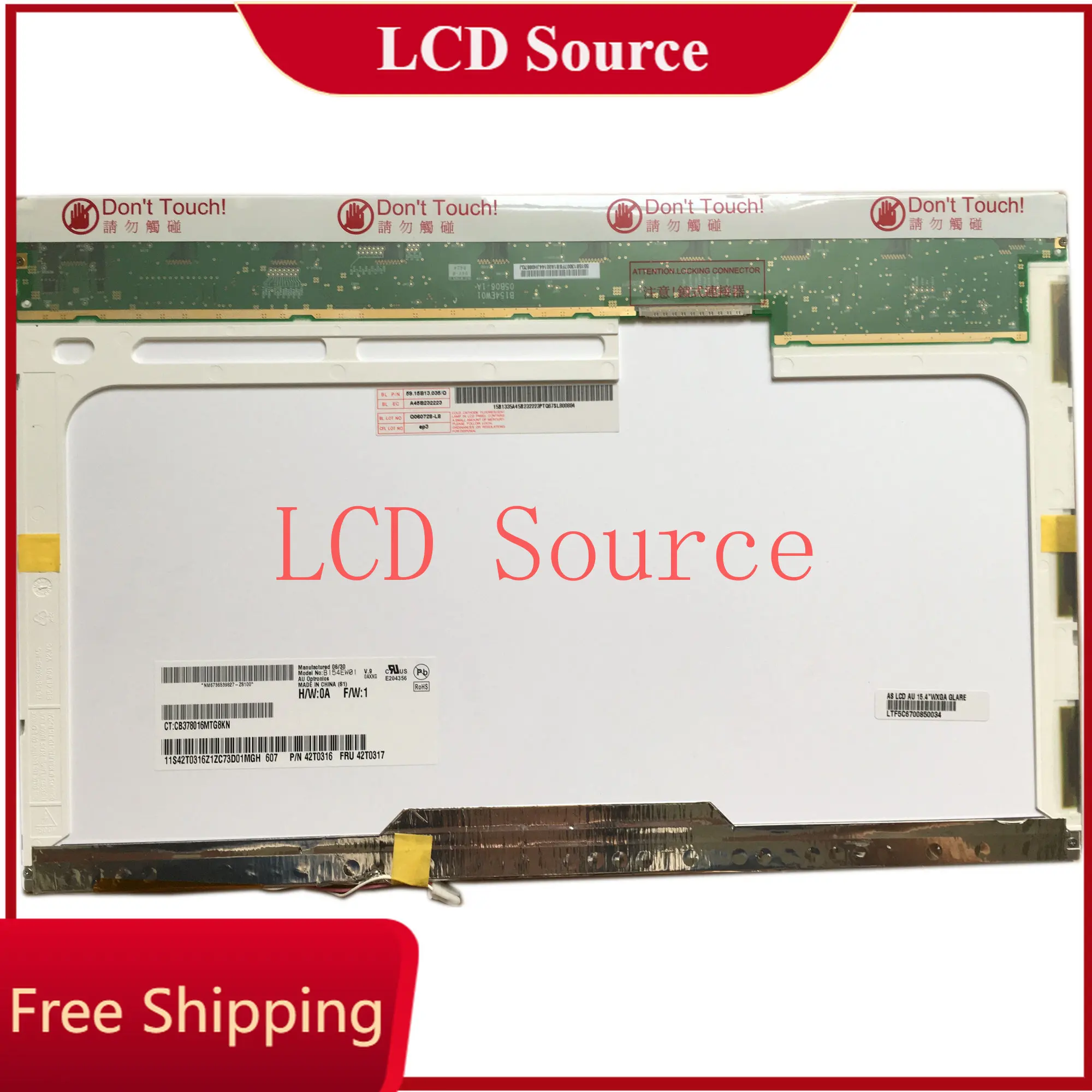 

B154EW01 V.9 fit LN154X3-L01 LP154W01 CLAA154WB03 N154I3-L03 LTN154AT01 B154EW08 LP154WX4 N154I3-L02 L0B