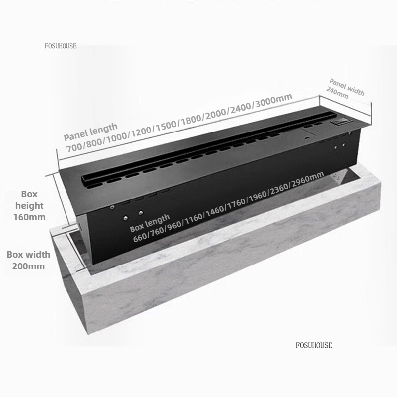 Скандинавский электрический камин с 3D-имитацией распыления пламени украшение