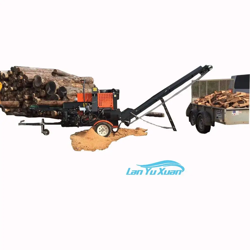 

forestry machinery electric / gasoline/ tractor 20 ton wood log splitter