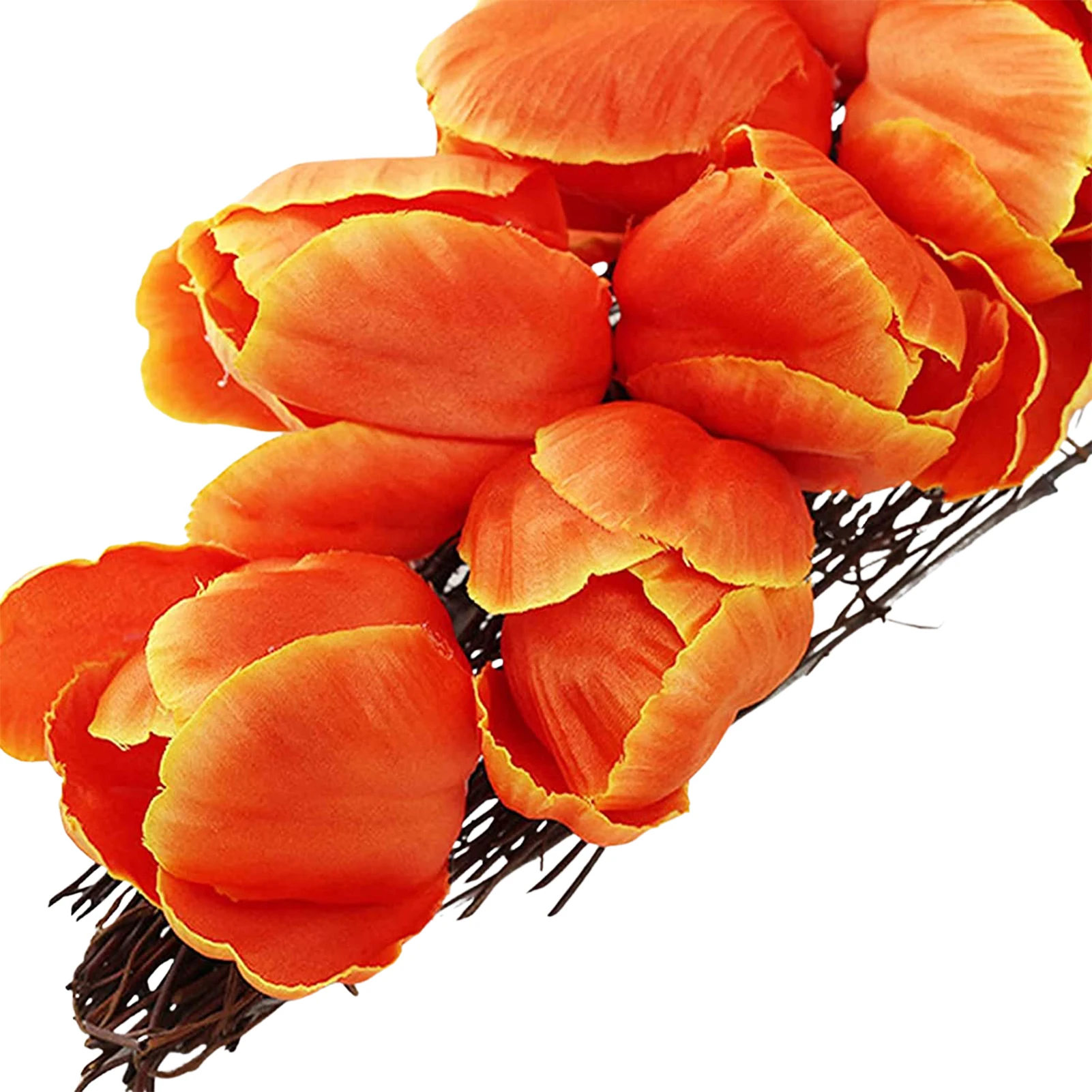 

Easter Carrot Wreath Bunnys Carrots Hanging Ornaments Artificial Carrots Pendant For Door Party Wall Decoration