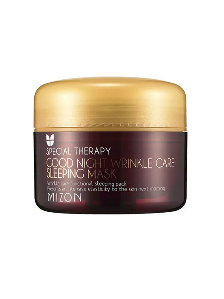 MIZON Good Night Wrinkle Care Sleeping Mask 75ml Anti-drying Anti-aging Face Serum Long-lasting Moisturizing Korea Cosmetics | Красота и